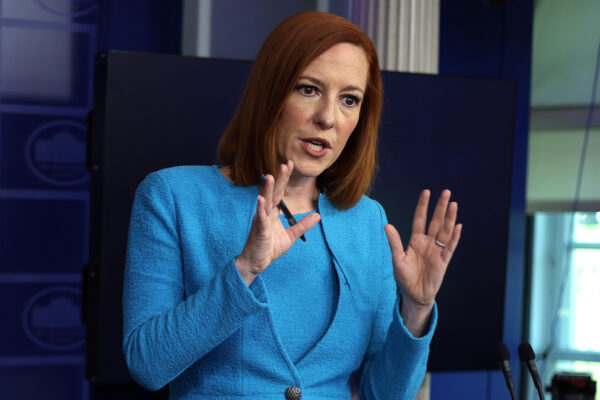 White House Press Secretary Psaki Briefs Media