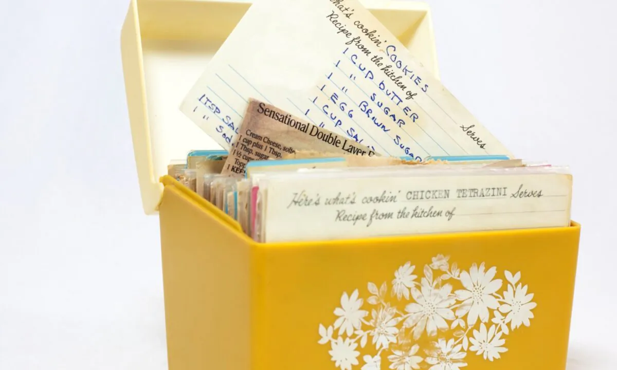 The rediscovery of a box of old family recipes yielded some sweet, unexpected treasures. (Noel V. Baebler/Shutterstock)