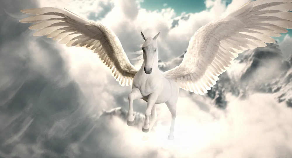 Pegasus is a beautiful monster, if such a thing may be. (Toshauna/Shutterstock)