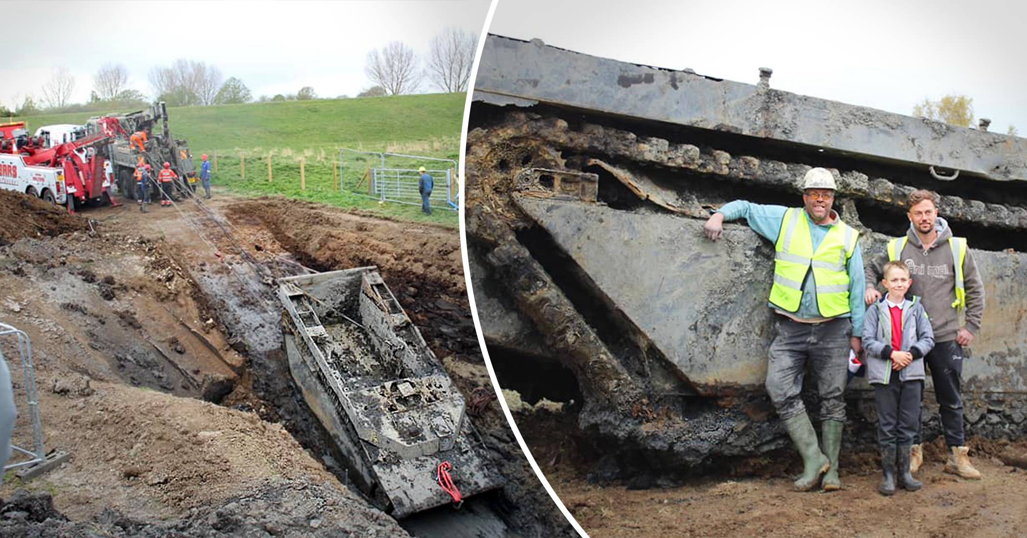 UK Farmer Unearths WWII Amphibious Assault Tank That Disappeared 74 Years Ago - Vimarsana News