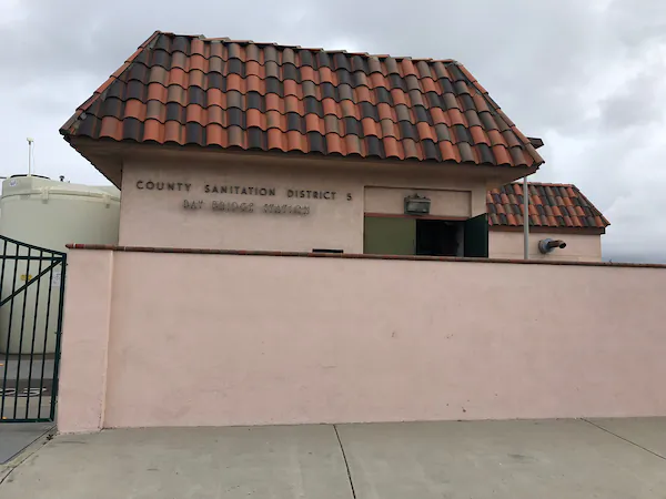 The Bay Bridge Pump Station in Newport Beach, Calif. (Courtesy of the Orange County Sanitation District)