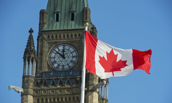 The Peace Tower on Parliament Hill in Ottawa on Oct. 23, 2019. (The Canadian Press/Sean Kilpatrick)