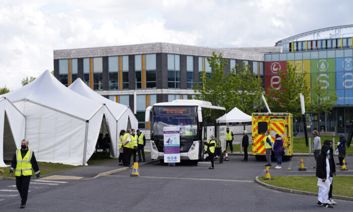 Bolton UK surge vaccination