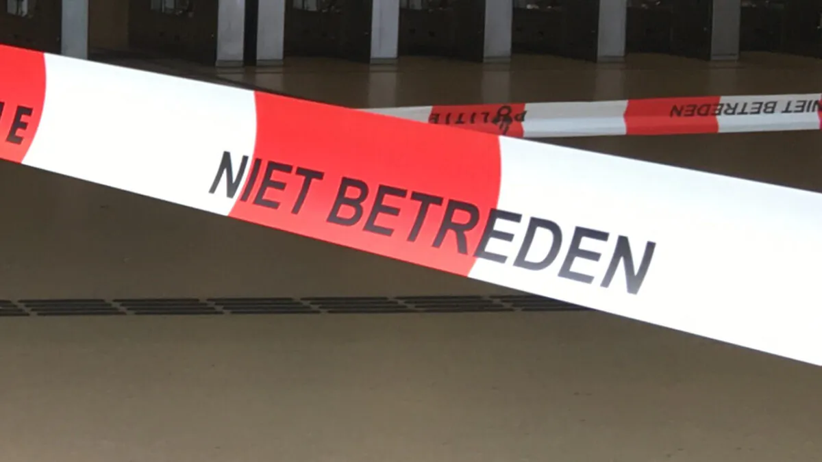 File photo of a police tape in Netherlands. (Germain Moyon/AFP via Getty Images)