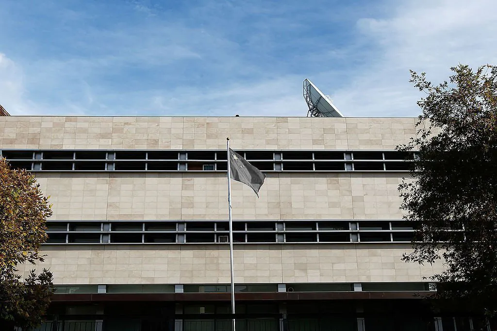 The Chinese consulate in Perth, Australia on March 24, 2014. (Will Russell/Getty Images)
