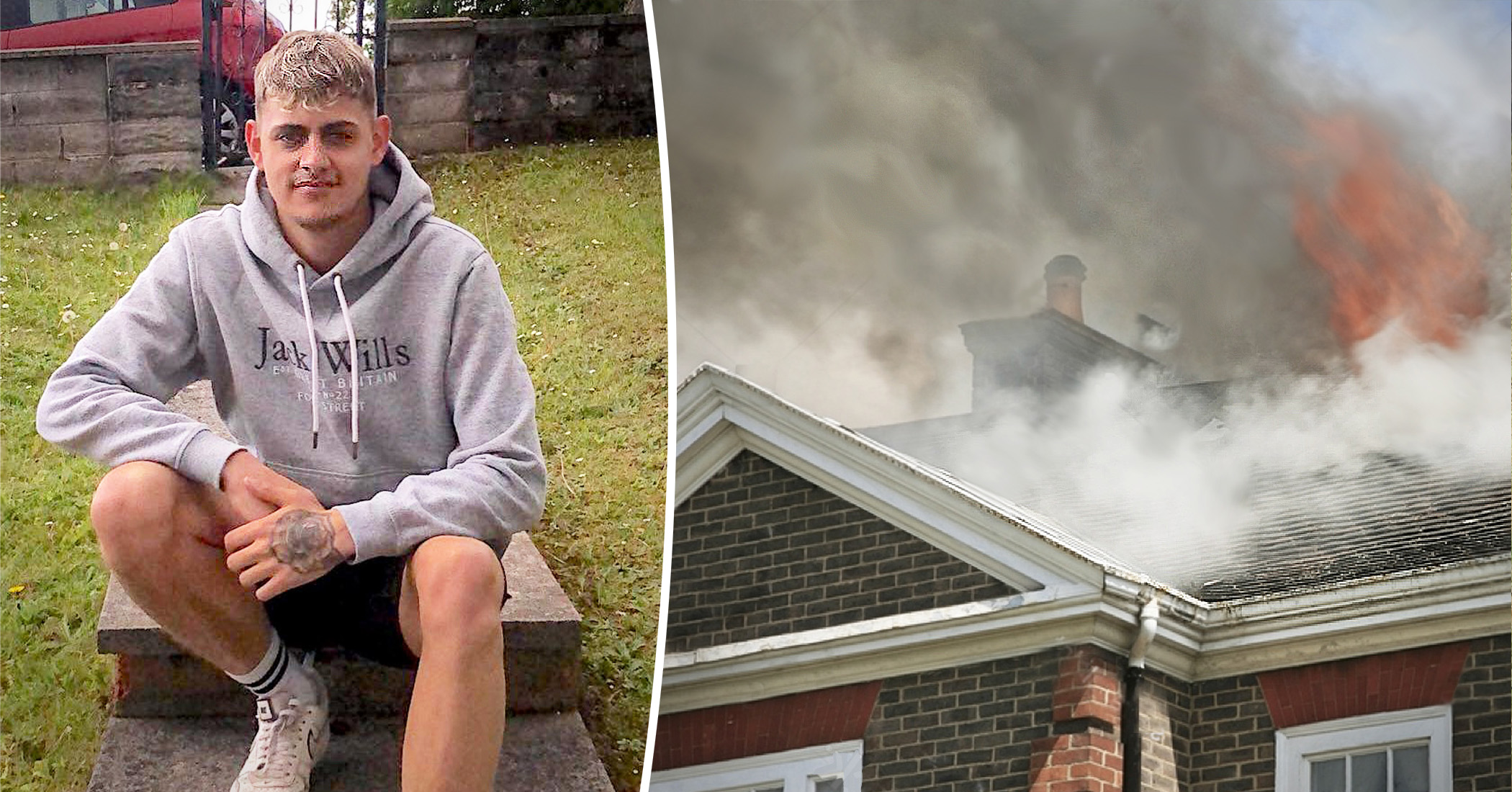 Teen Finds Elderly Woman in Burning House, Rushes in Risking His Own Life, Saving Hers - Vimarsana News