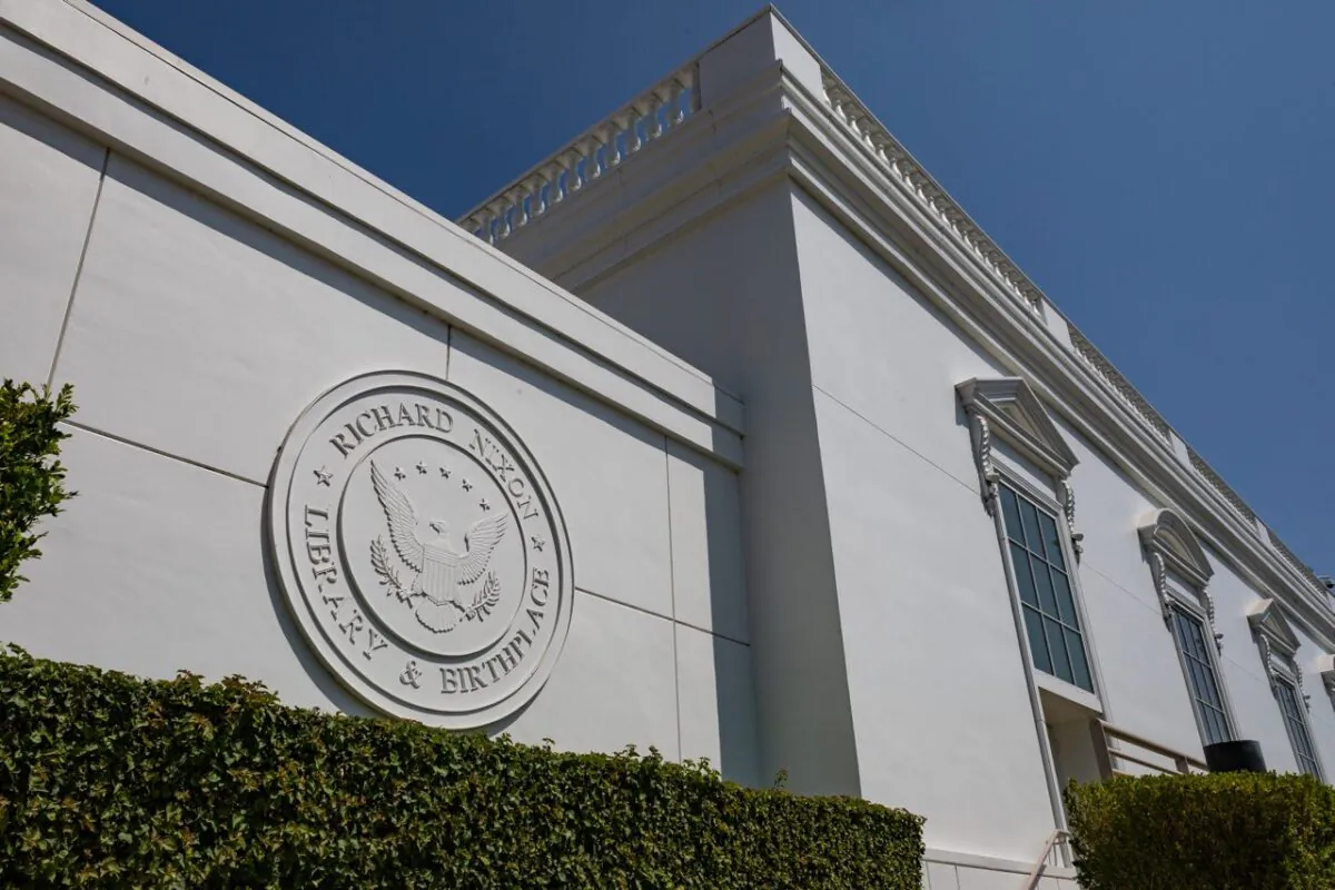 The Richard Nixon Presidential Museum and Library in Yorba Linda, Calif. (John Fredricks/The Epoch Times)