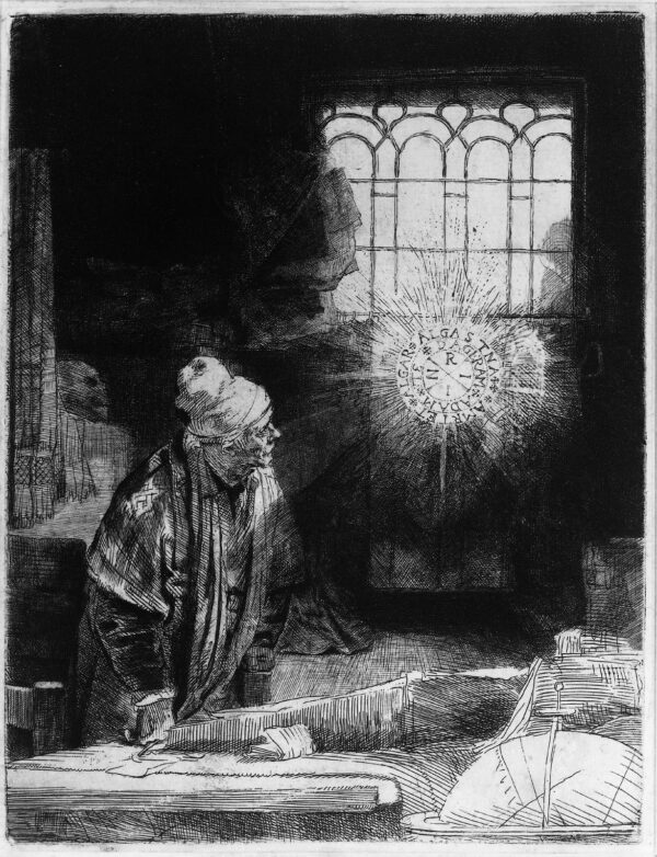 faust by rembrandt