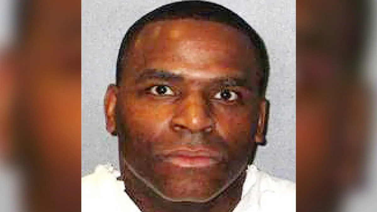 This undated handout photo shows Quintin Jones. (Texas Department of Criminal Justice via AP)