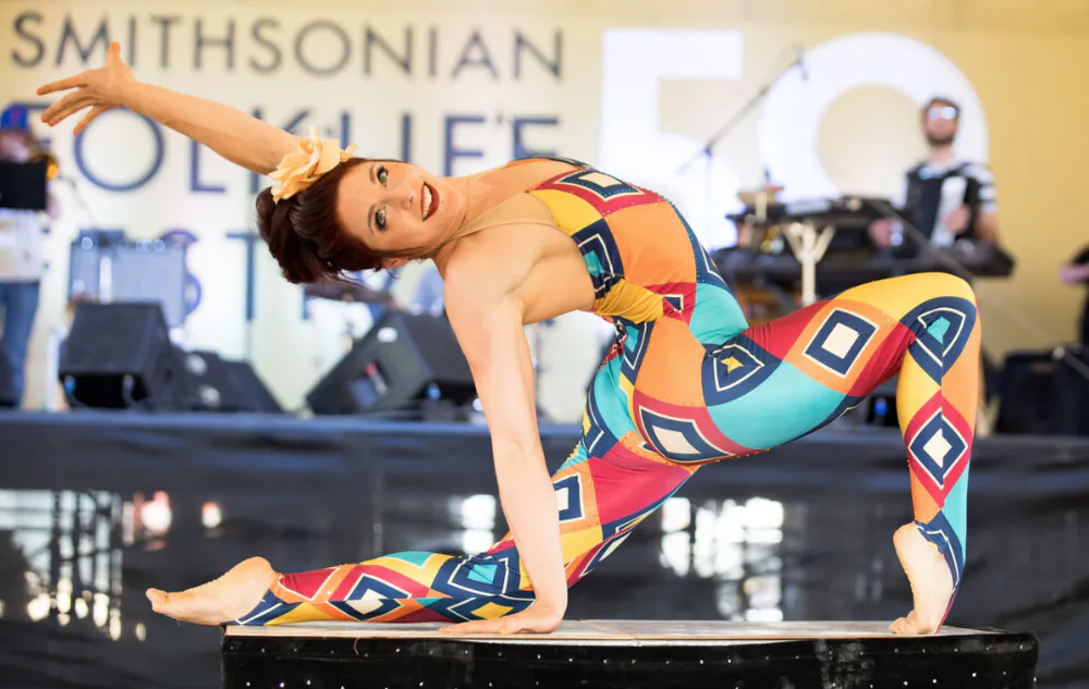 Upcoming performances in Laguna Beach include Circus Bella, a one-ring circus made up of 20 performers and a six-piece band.  (Courtesy of Circus Bella)