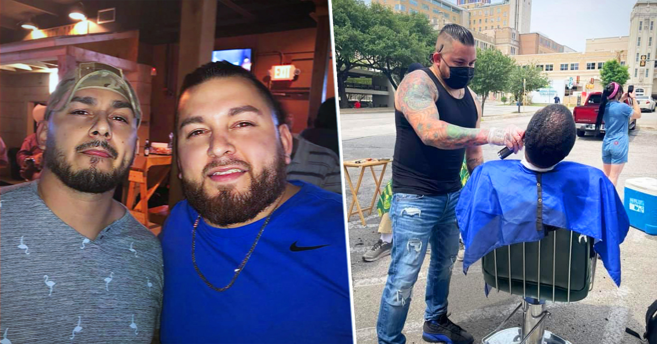 Brother Barbers Cut Hair For The Homeless Veterans Credit Success To