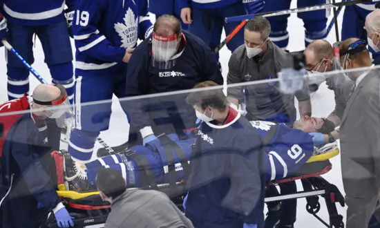 Tavares Has Concussion, Knee Injury; Likely to Miss Series