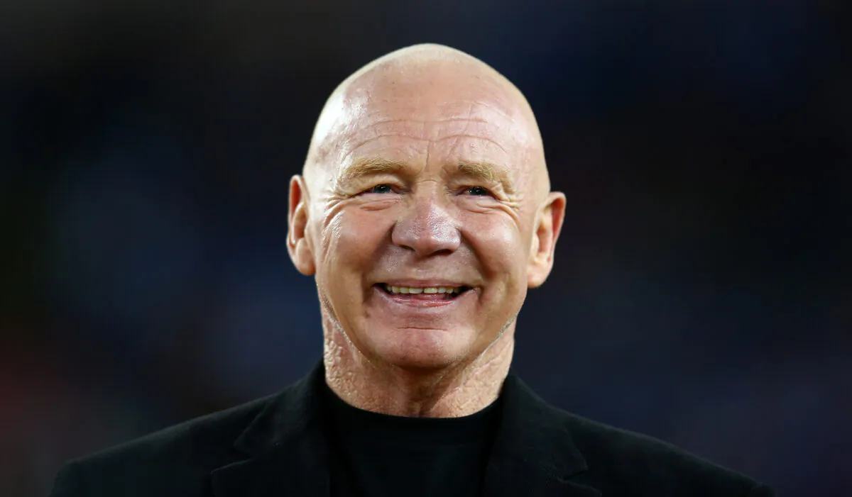 Former rugby league great and one of the rugby league Immortals, Bob Fulton, looks on at half-time during the 2012 NRL Grand Final match between the Melbourne Storm and the Canterbury Bulldogs at ANZ Stadium in Sydney, Australia, on Sept. 30, 2012. (Mark Kolbe/Getty Images)