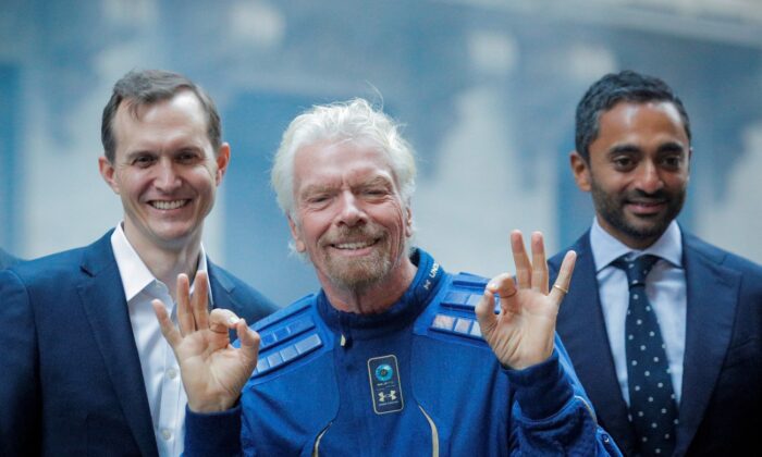 Billionaire Branson Set to Fly to Space Aboard Virgin ...