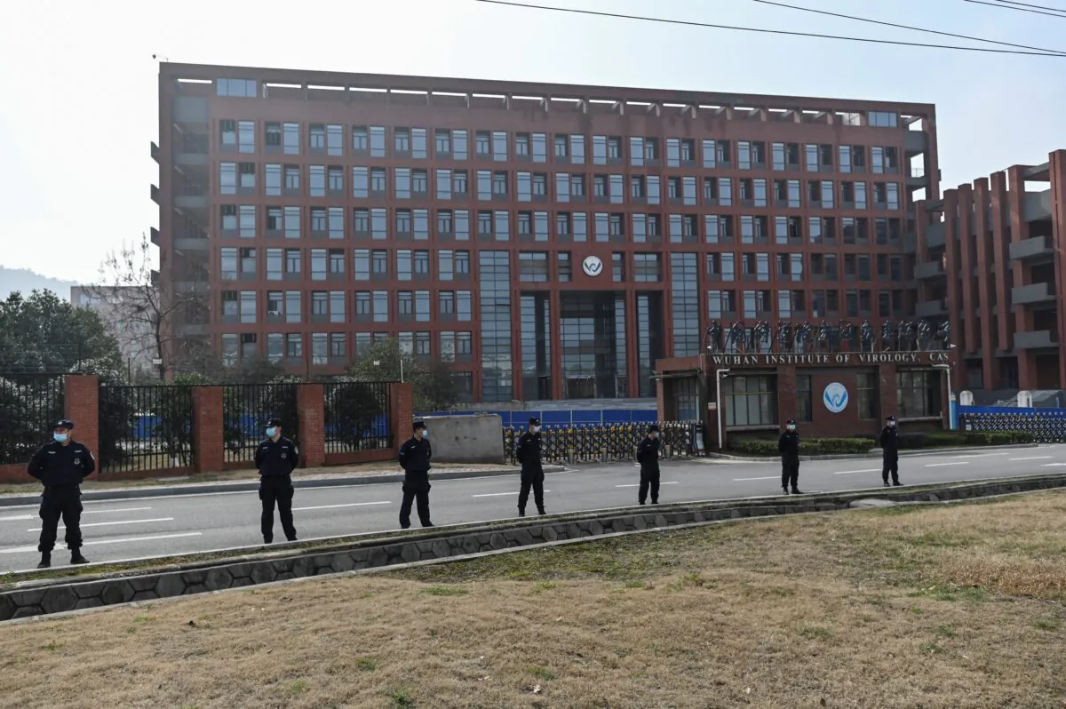 This general view shows the Wuhan Institute of Virology in Wuhan, in China's central Hubei Province on Feb. 3, 2021. (Hector Retamal/AFP via Getty Images)