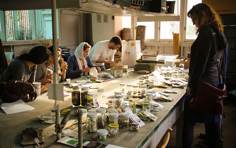 Seed Libraries are coming back into "fashion" as the pandemic and a renewed interest in increasing self-sustenance have grown in the United States. (Kathryn Brown)