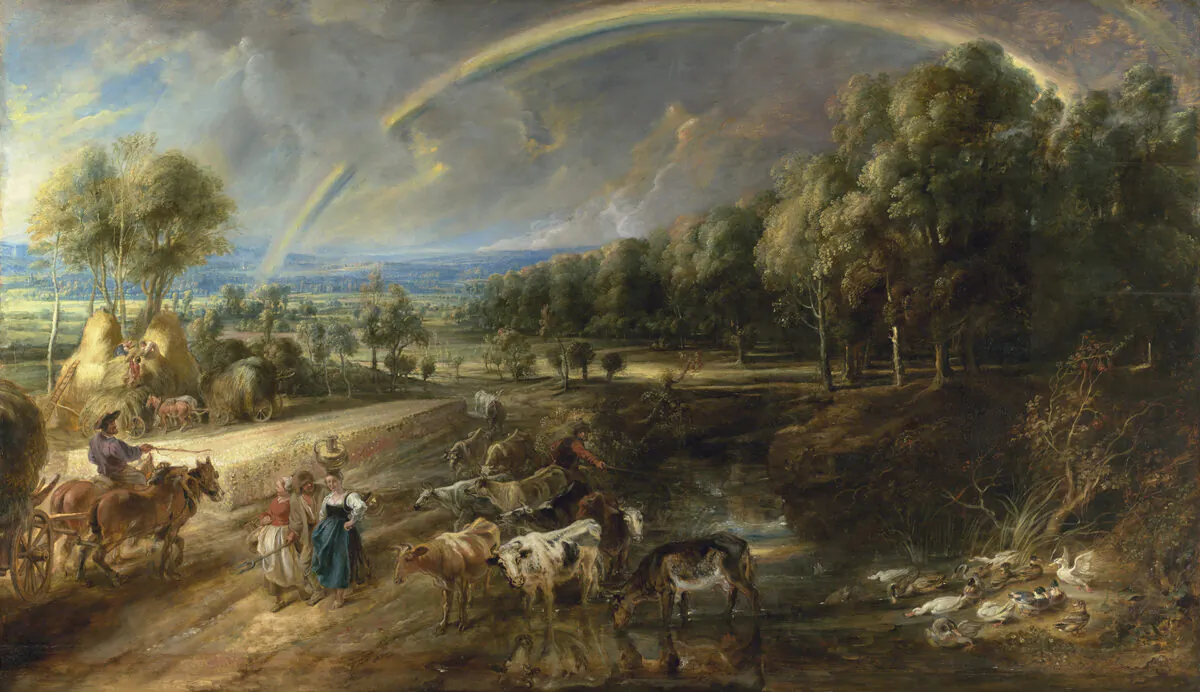 "The Rainbow Landscape," circa 1636, by Peter Paul Rubens. (Trustees of The Wallace Collection, London)