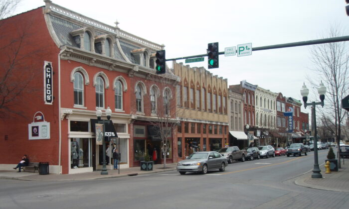 Intersection of 4th Avenue and Main Street in Franklin, Tenn., on Jan. 15, 2010. (Ichabod via Wikimedia Commons/CC BY-SA 3.0)