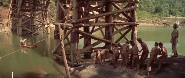 building a bridge on the River Kwai