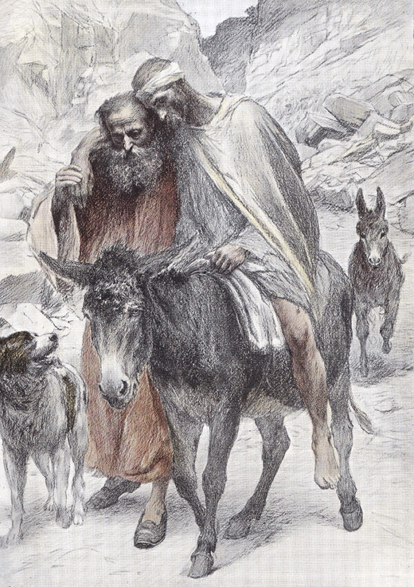 “The Good Samaritan,” an illustration by Eugène Burnand