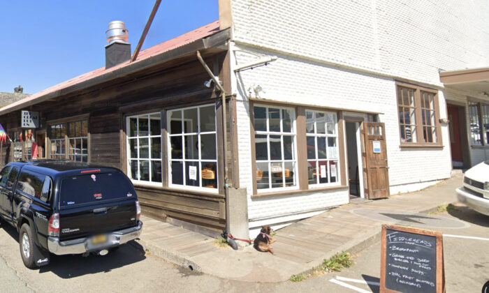 Fiddleheads Café, in Mendocino, Calif. (Screenshot/Googlemaps)