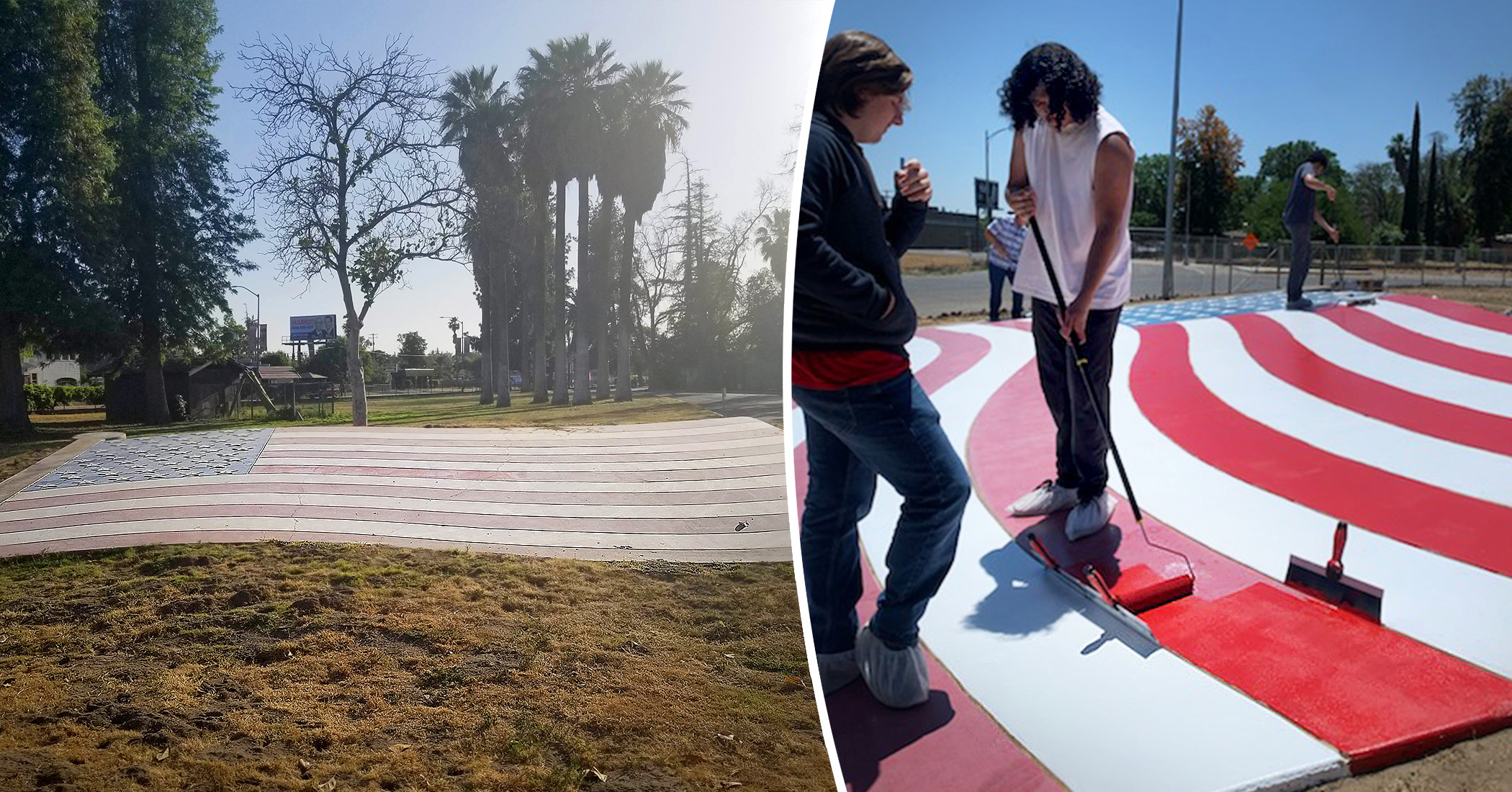 Fresno Teen Repairs Flag Memorial for His Eagle Scout Project, Honors Gold Star Moms, Veterans - Vimarsana News