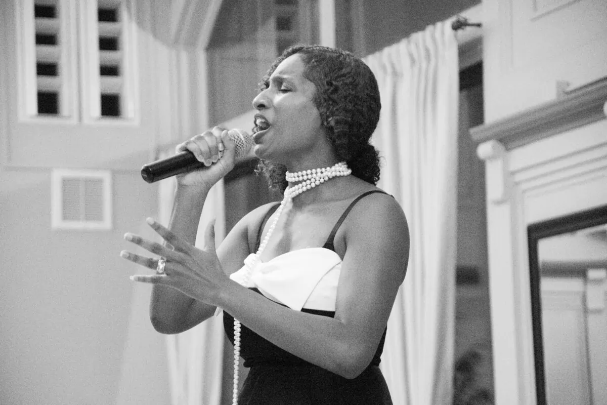 Singer and veteran Takosha Swan. (Takosha Swan)