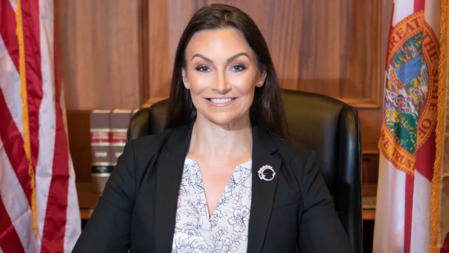 Nikki Fried, Florida’s 12th Commissioner of Agriculture and Consumer Services, in an official department photo. (Public Domain)