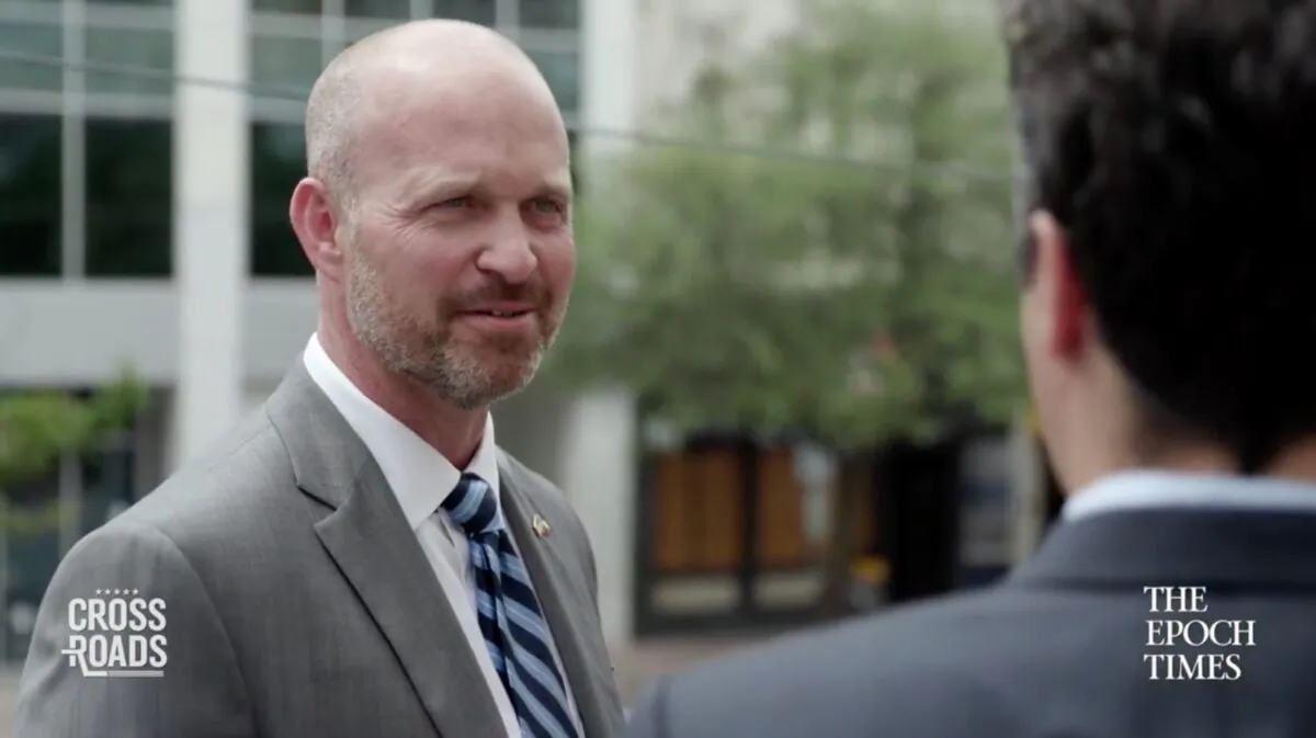Texas Public Policy Foundation CEO, Kevin Roberts, in an interview published on June 1, 2020. (Screenshot via Epoch TV)