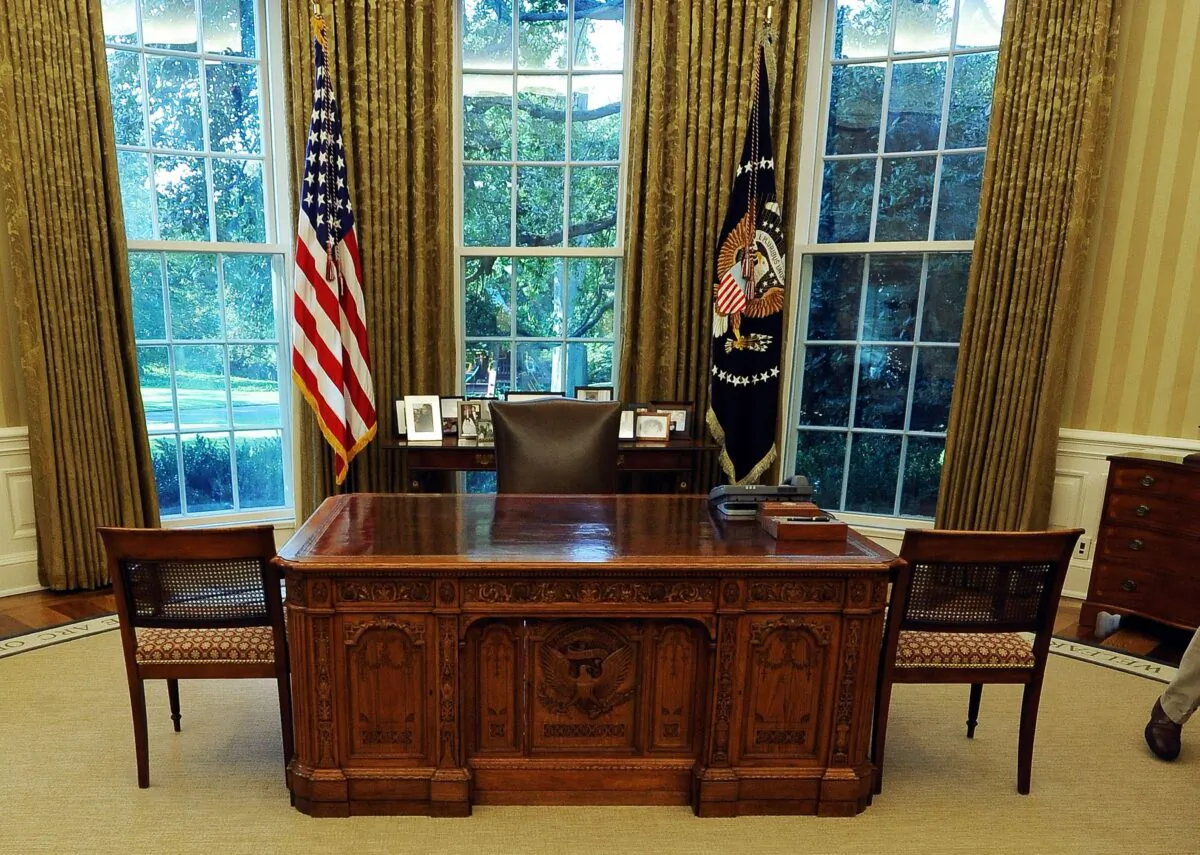 Which president’s literary legacy had the most impact? The Oval Office of the White House in 2010. (Jewel Samad/AFP via Getty Images)