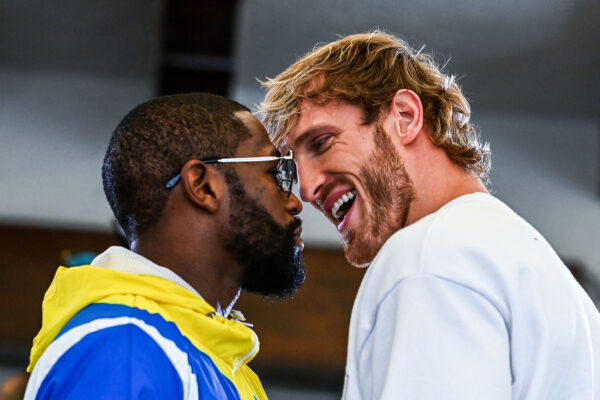 Floyd Mayweather and Logan Paul