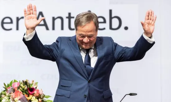 German Conservative State Election Win Boosts Laschet’s Chancellery Hopes