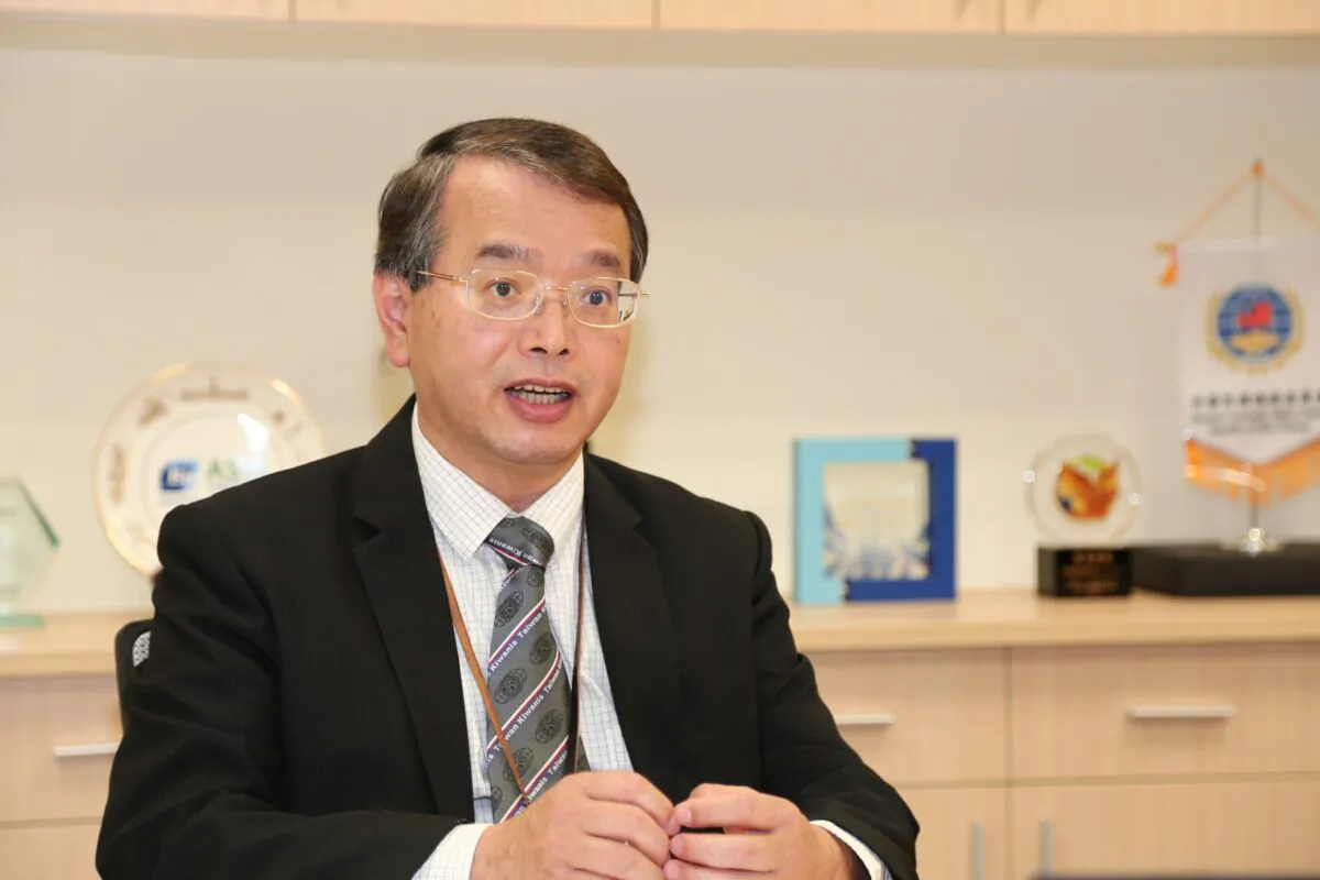Wu Chung-hsiun, President of Taiwan’s Development Center for Biotechnology and Director of the Biotechnology and Pharmaceutical Industries Promotion Office of Taiwan’s Ministry of Economic Affairs. (The Epoch Times)