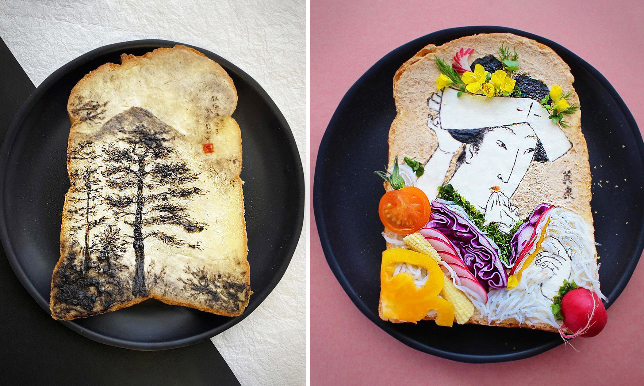 Japanese Designer Makes Toast Into Edible Works of Art—As