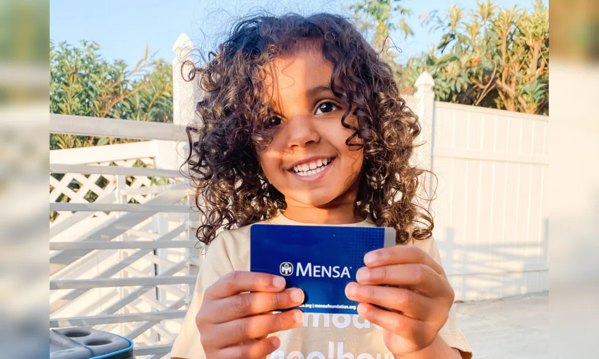 2YearOld From California the Youngest American Mensa Member