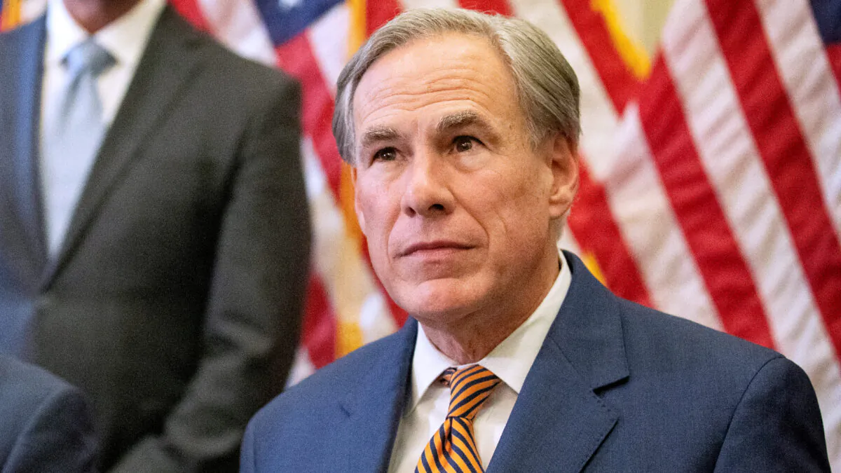 Texas Gov. Greg Abbott speaks at a press conference at the Capitol in Austin, Texas, on June 8, 2021. (Montinique Monroe/Getty Images)