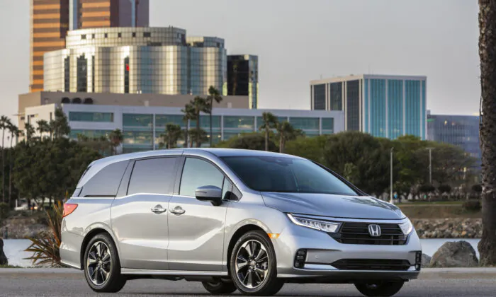 2021 Honda Odyssey minivan. (Courtesy of Honda)