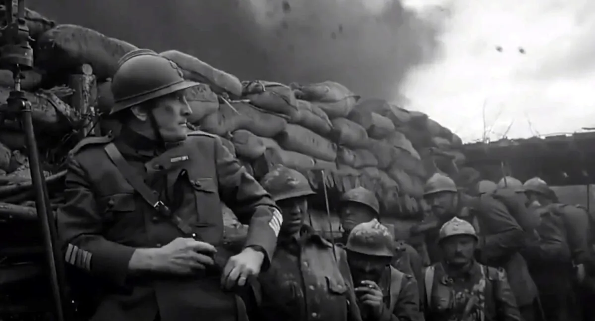Kirk Douglas plays the heroic Col. Dax in “Paths of Glory.” (United Artists)