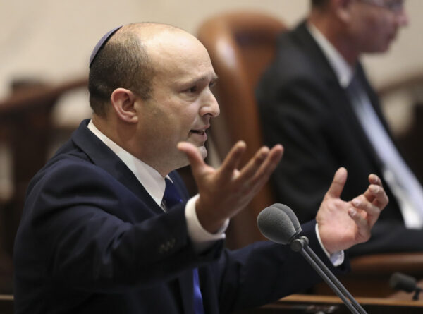Israel's designated new prime minister, Naftali Bennett