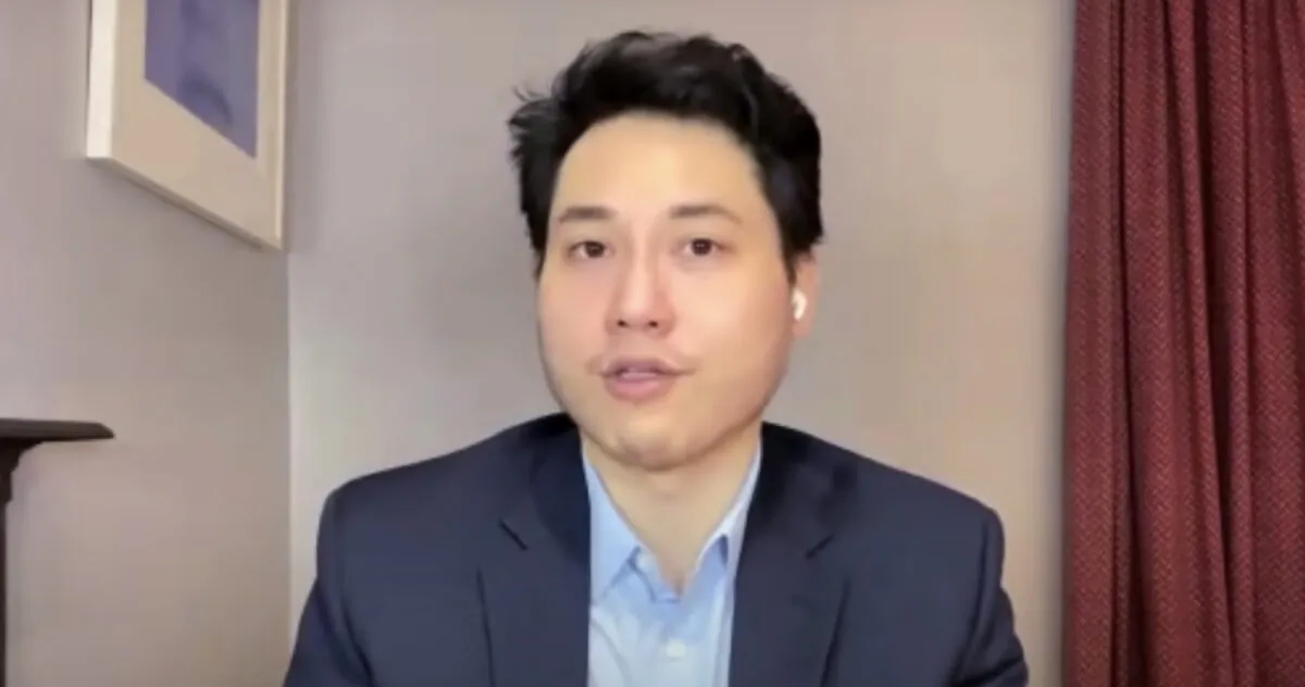 Independent journalist Andy Ngo during an interview with The Epoch Times in February 2021. (The Epoch Times)