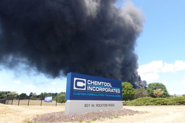 industrial fire