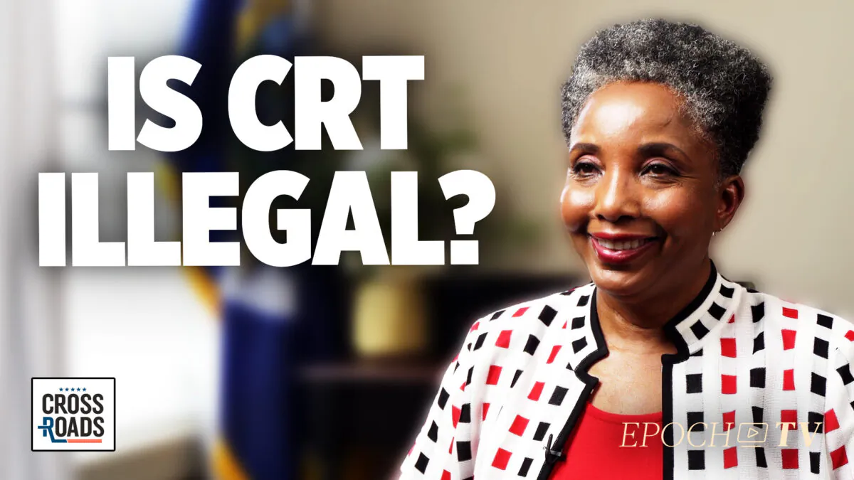 Dr. Carol Swain, a former professor of political science and law at Princeton and at Vanderbilt. (Crossroads / /Screenshot via The Epoch Times)