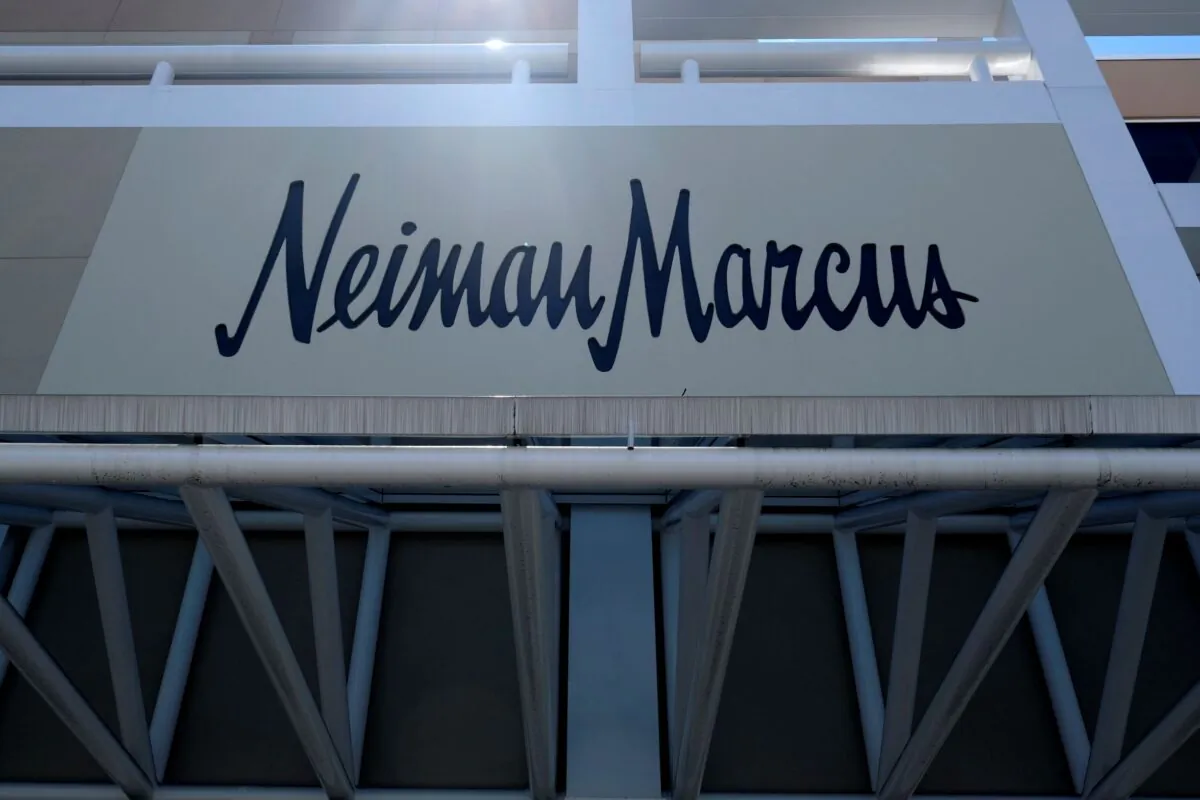 A closed Neiman Marcus store at the Garden State Plaza mall in Paramus, N.J on May 7, 2020. (Seth Wenig/AP Photo)