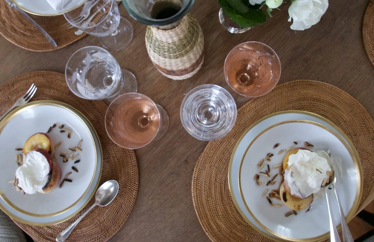 The components of this simple dessert can be made ahead and assembled to serve. (Victoria de la Maza)
