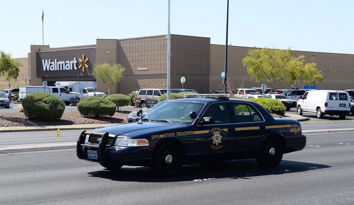 A Nevada Highway Patrol vehicle in Nevada. (Ethan Miller/Getty Images)