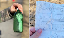 Letter Sealed Inside a Bottle Nearly 30 Years Ago Resurfaces in a Lake in Canada