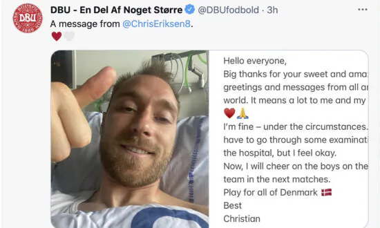 Christian Eriksen to Have Pacemaker Implanted; Denmark-Belgium Game Stopped for Tribute