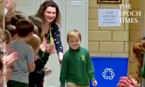 6-Year-Old Beats Cancer and Gets Standing Ovation From His Whole School