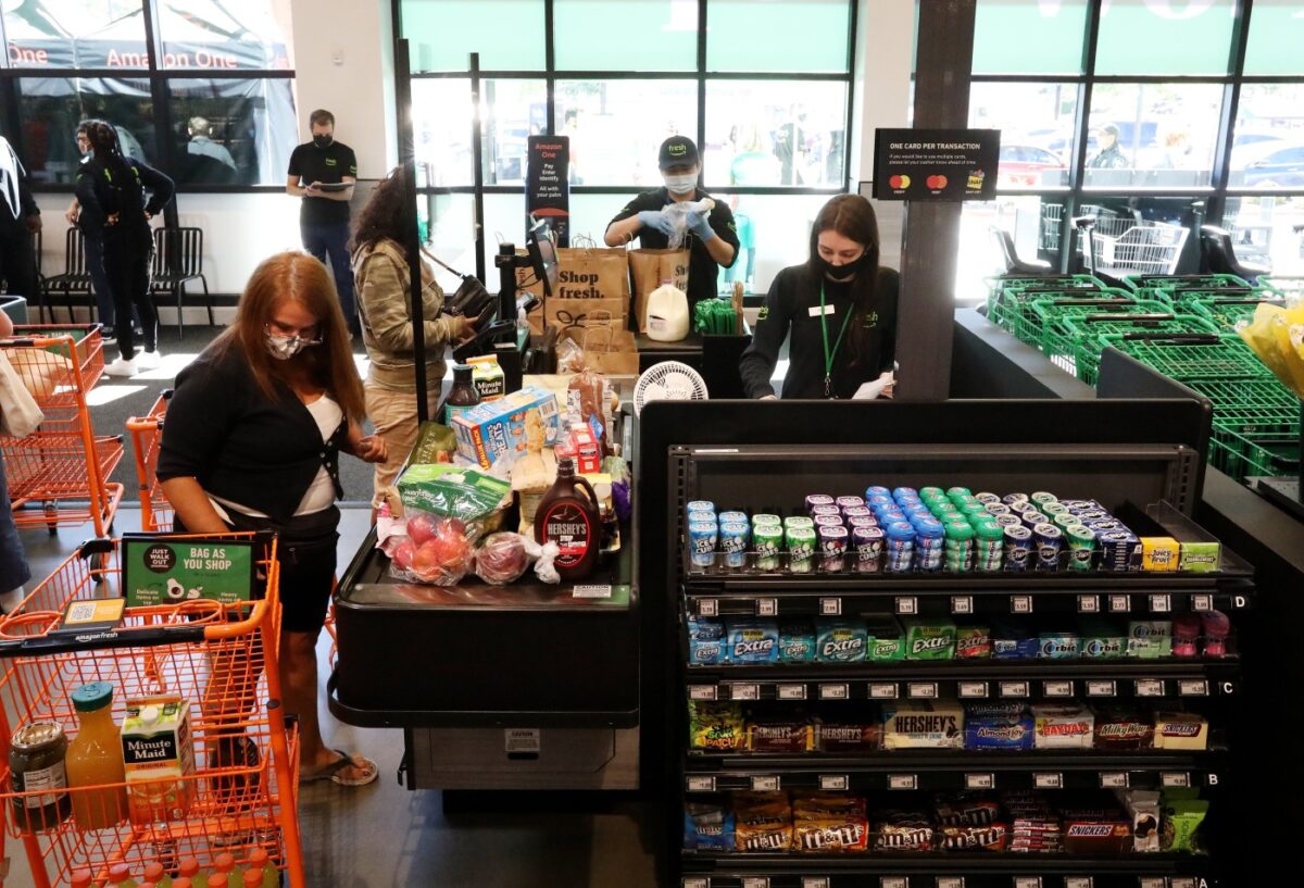 Amazon Opens Its LargestYet Cashierless Grocery