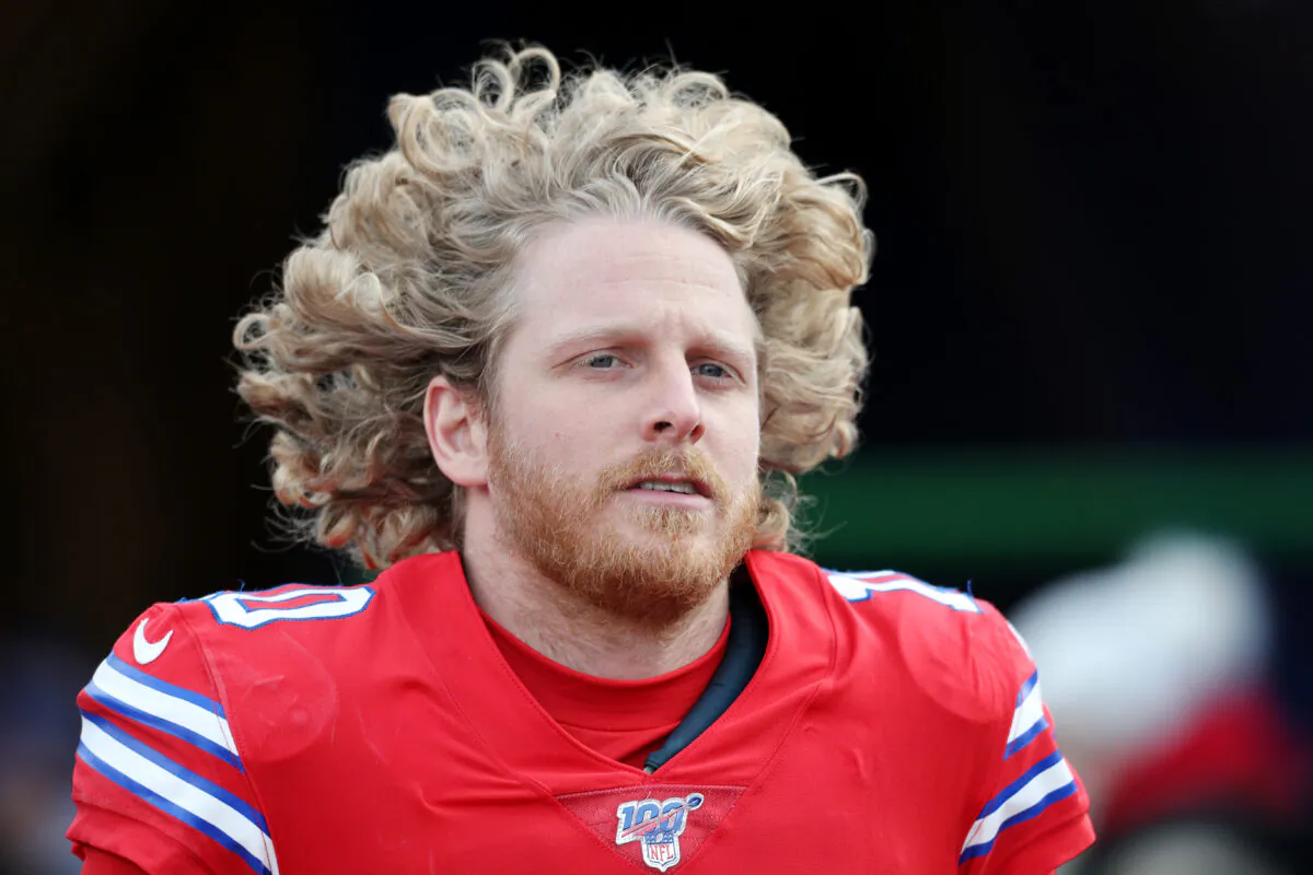 Cole Beasley #10 of the Buffalo Bills looks on before the game against the Baltimore Ravens at New Era Field in Orchard Park, N.Y., on Dec. 8, 2019 . (Bryan M. Bennett/Getty Images)